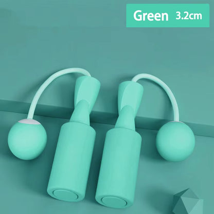 1Pc Heavy Cordless Skipping Rope, Fitness Jump Rope with Big Ball, Suitable for Household Indoor Sports, Fat Burning