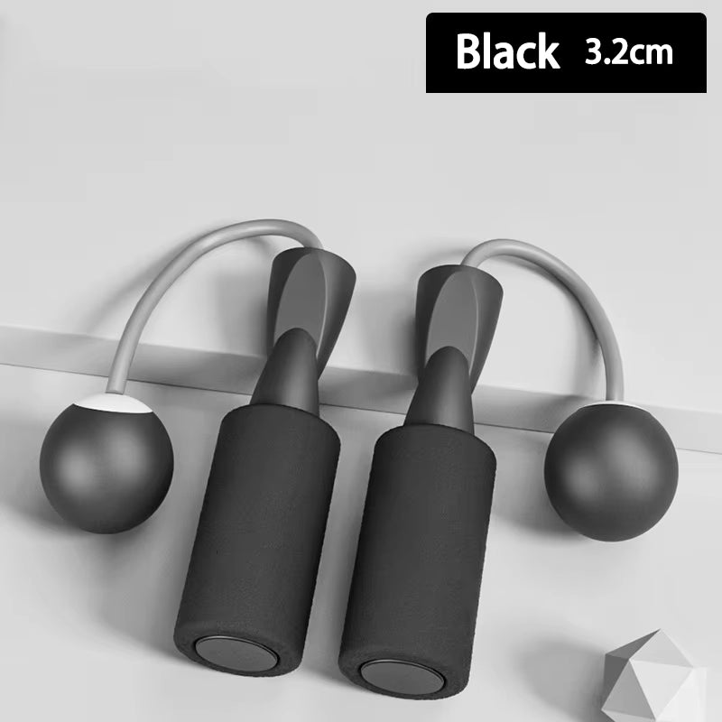 1Pc Heavy Cordless Skipping Rope, Fitness Jump Rope with Big Ball, Suitable for Household Indoor Sports, Fat Burning